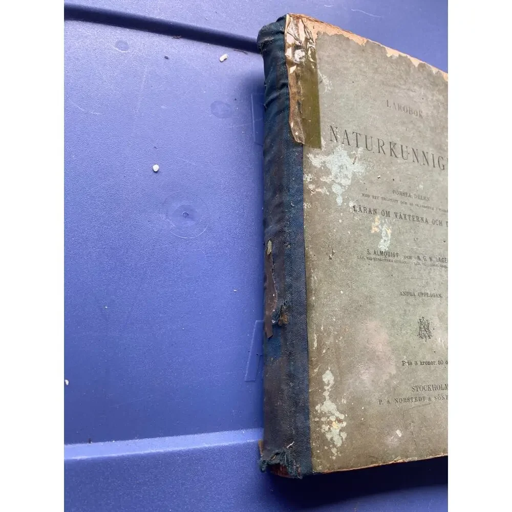 Naturkunnighet Första Delen-Laran om Växterna och Djuren Lärobok 1879 Book